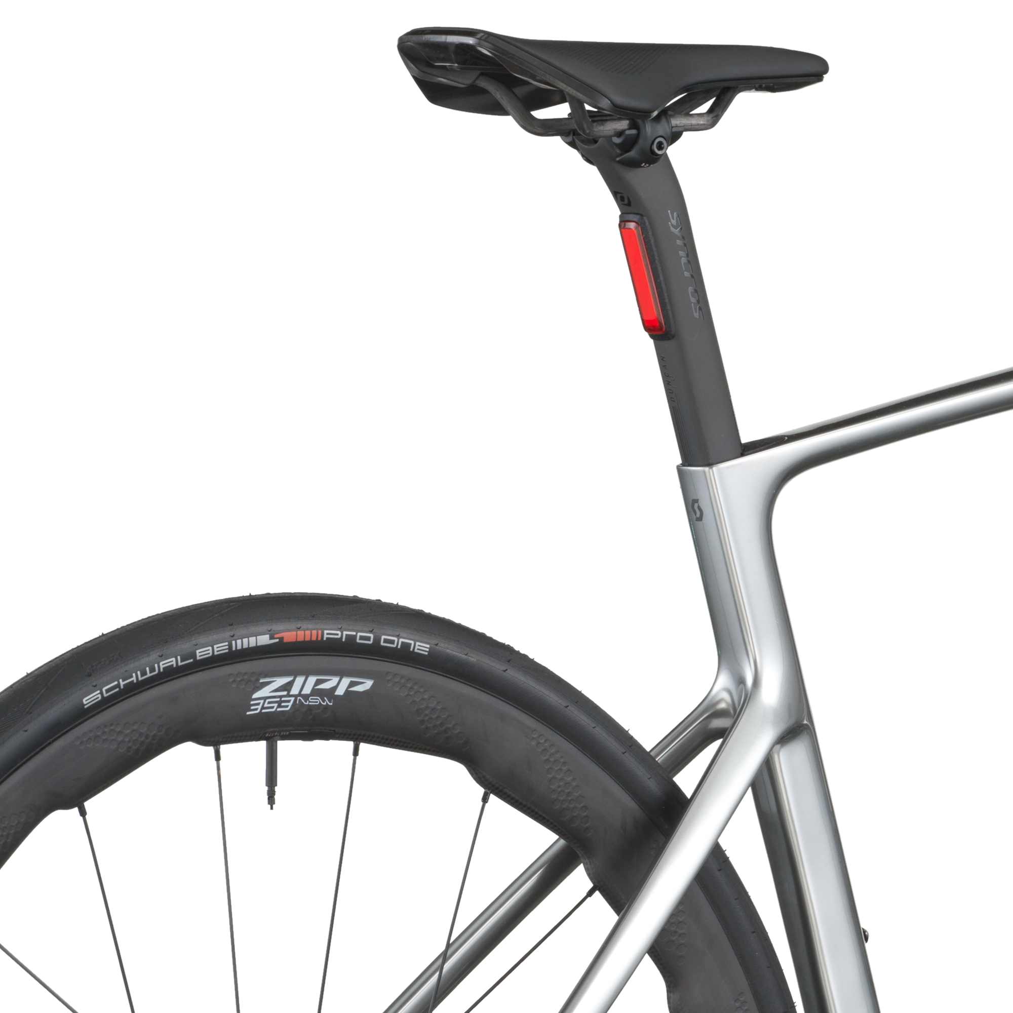 Scott Fastlane Premium Carbon Rennrad E-Bike silberfarben 2027