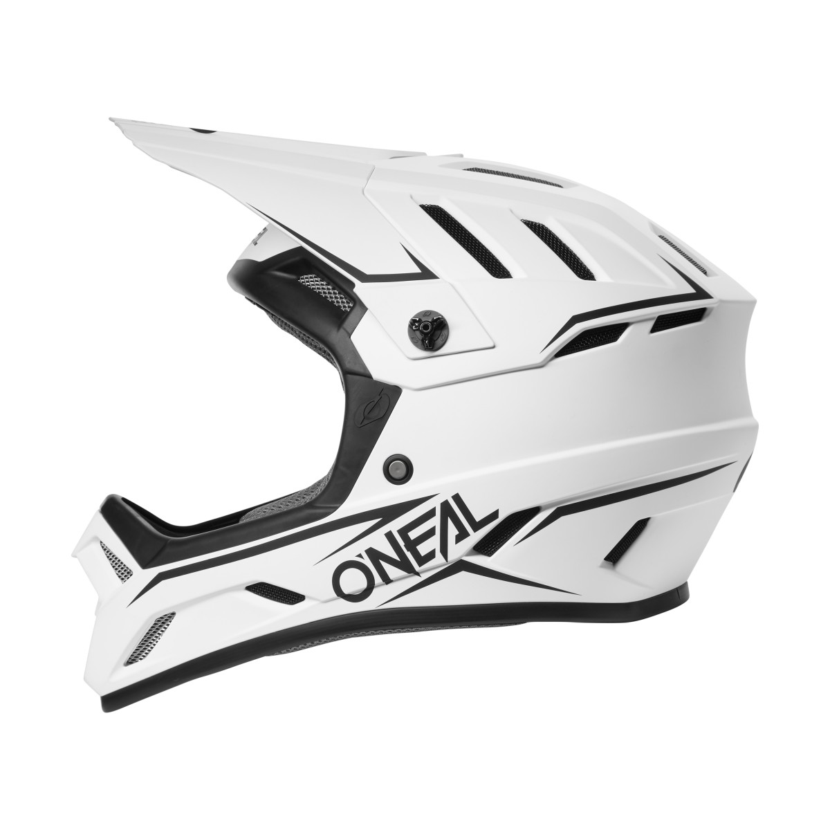 O'Neal Backflip Solid DH Fahrrad Helm weiß 2027 Oneal