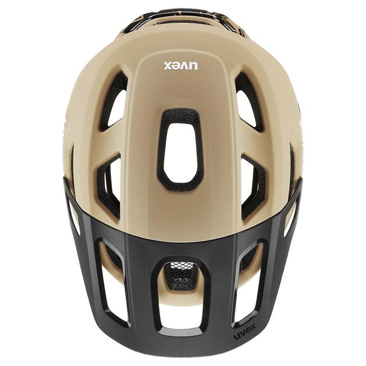 Uvex React MIPS MTB Fahrrad Helm matt desert beige 2026