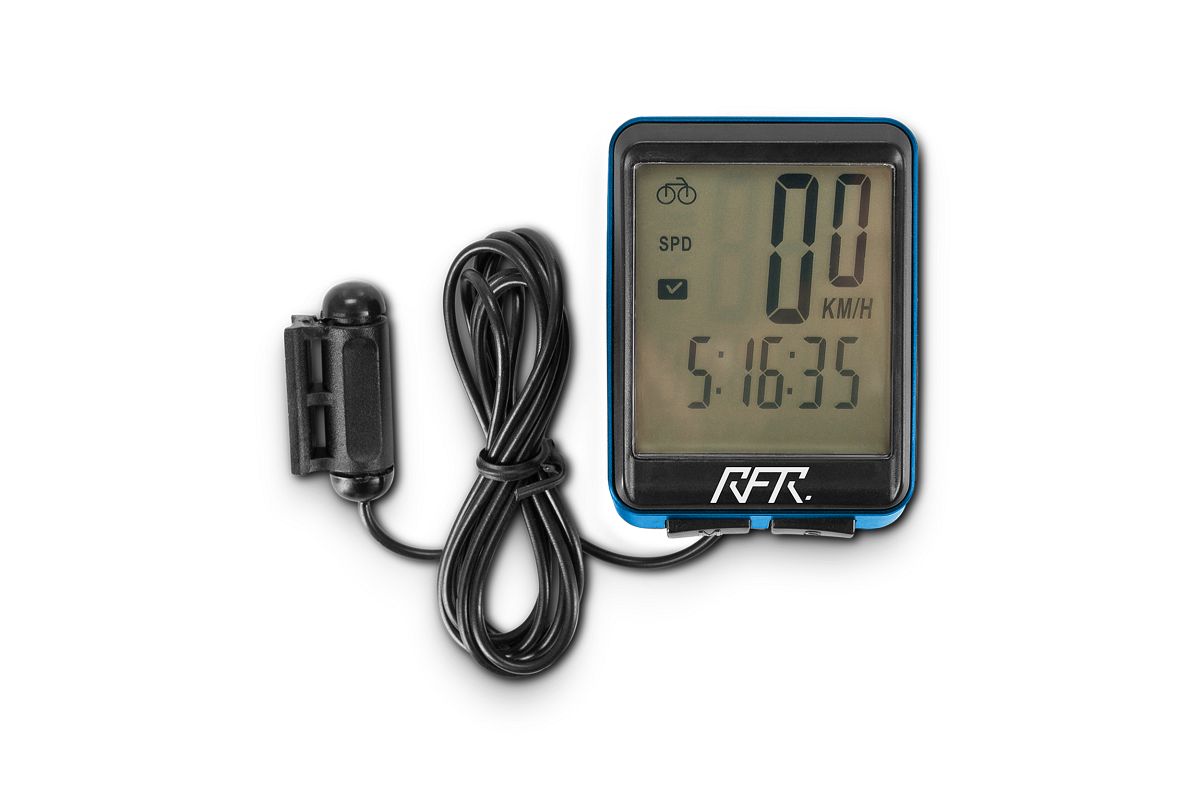 RFR CMPT Fahrrad Computer blau