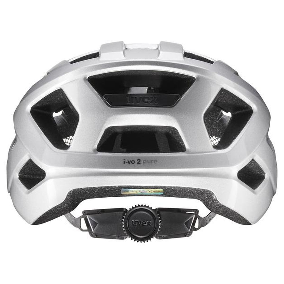 uvex i-vo 2 Pure Silver Fahrrad Helm silberfarben 2027