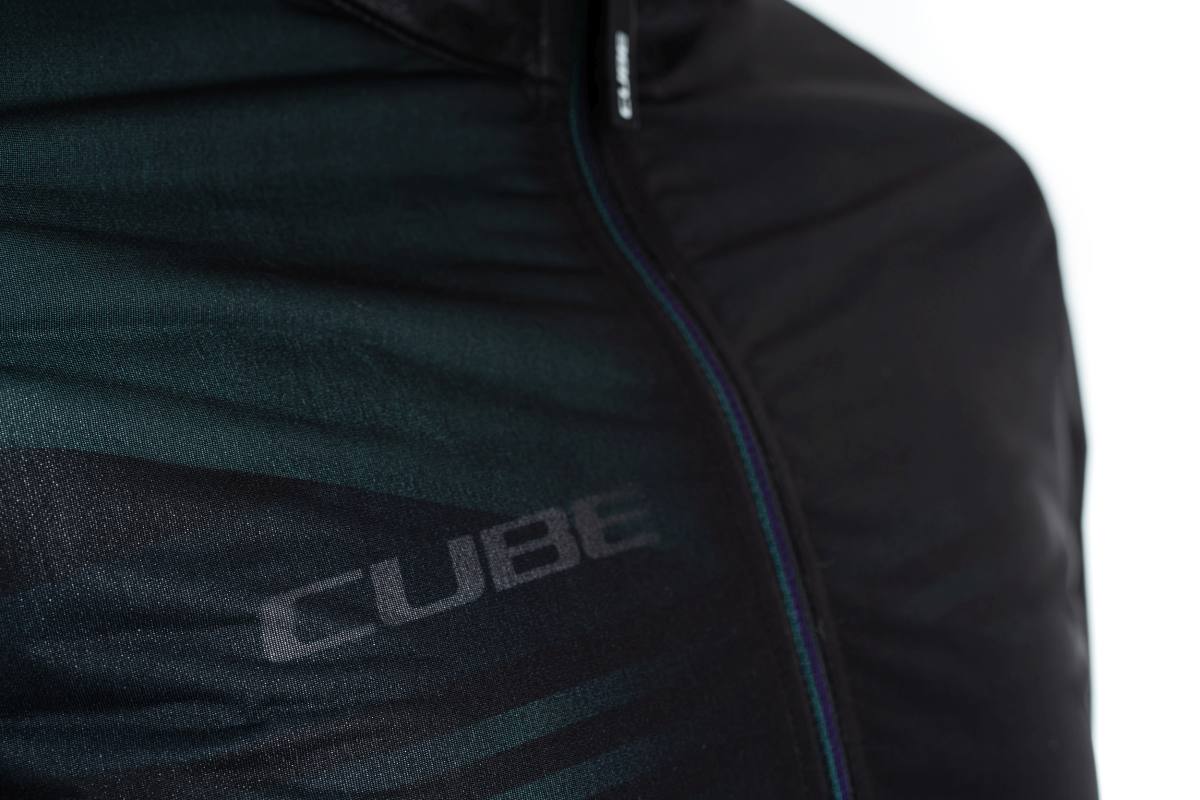 Cube Teamline Damen Fahrrad Windjacke schwarz 2026