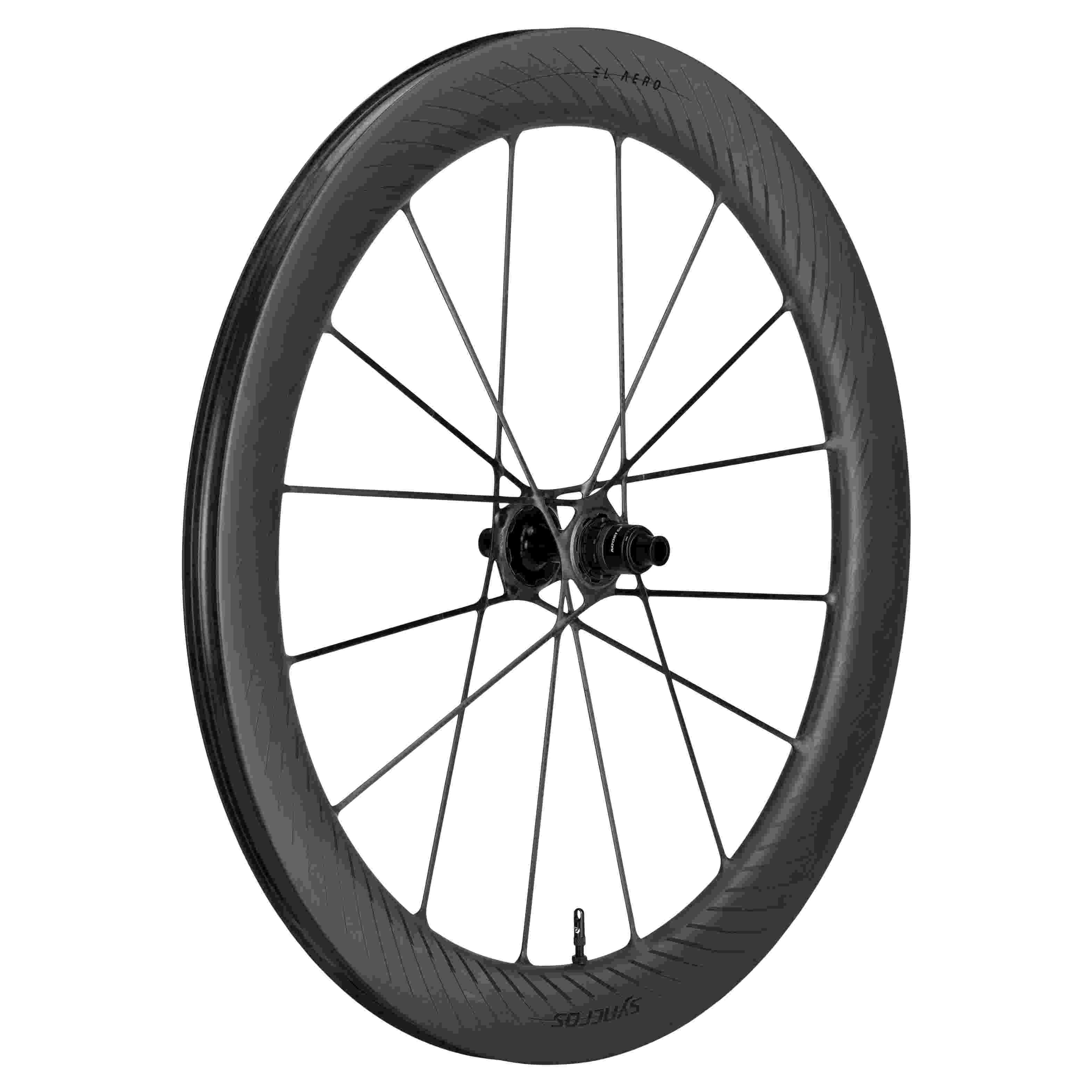 Syncros Capital Aero 60mm Carbon Rennrad Hinterrad schwarz