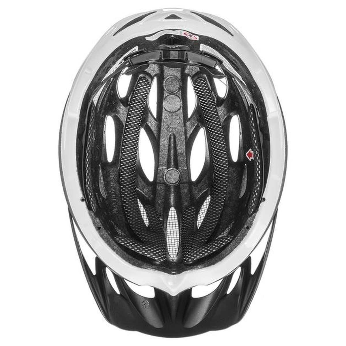 Uvex Oversize Fahrrad Helm Gr. 61-65cm blau/weiß 2025