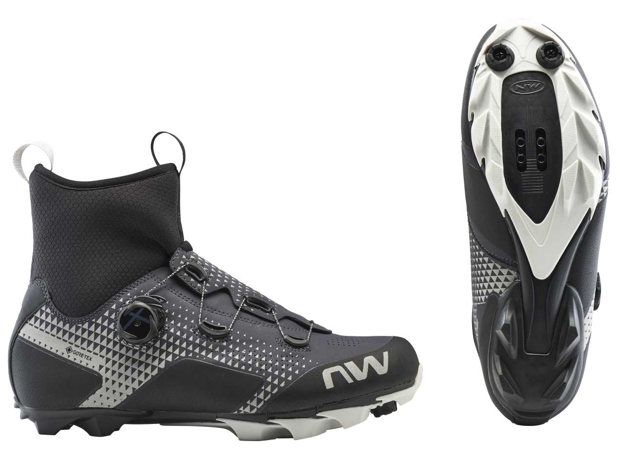 Northwave Celsius XC GTX Winter MTB Fahrrad Schuhe grau reflective 2024
