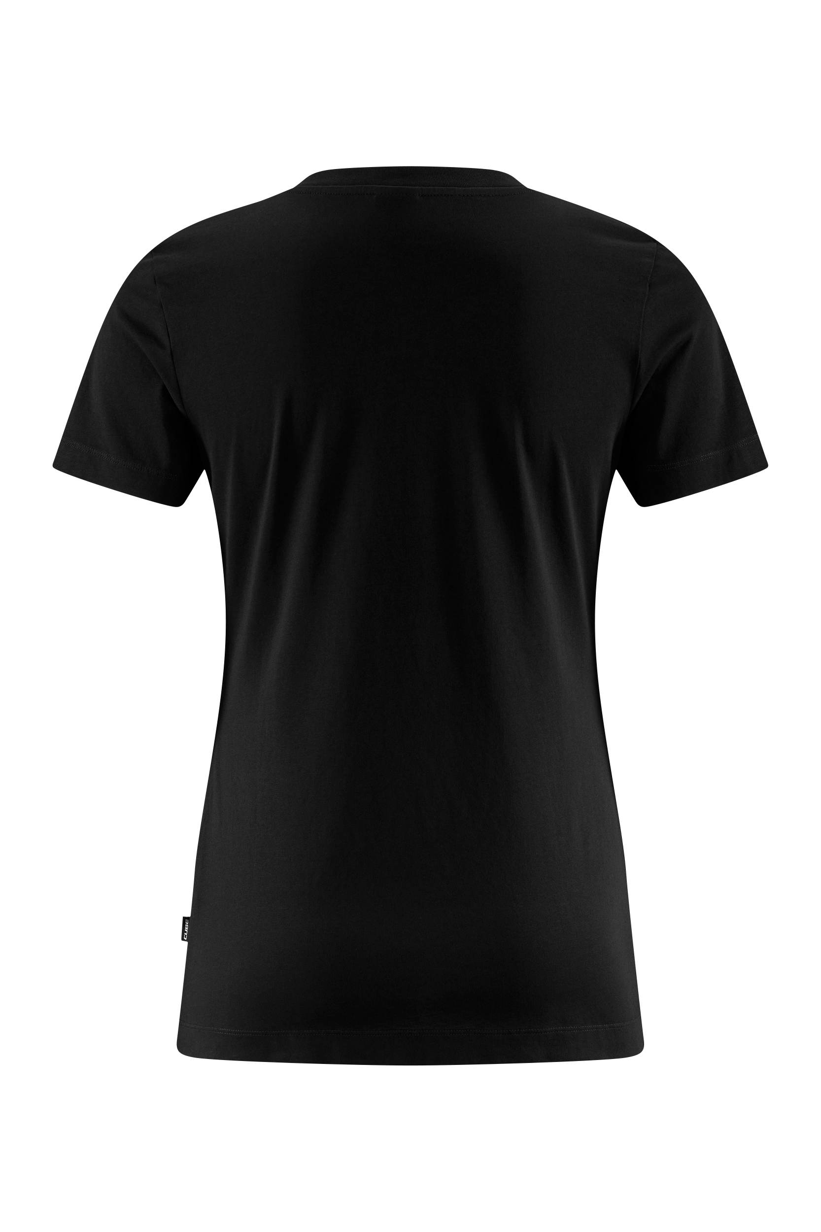 Cube Organic V-Neck Damen Freizeit T-Shirt schwarz 2027