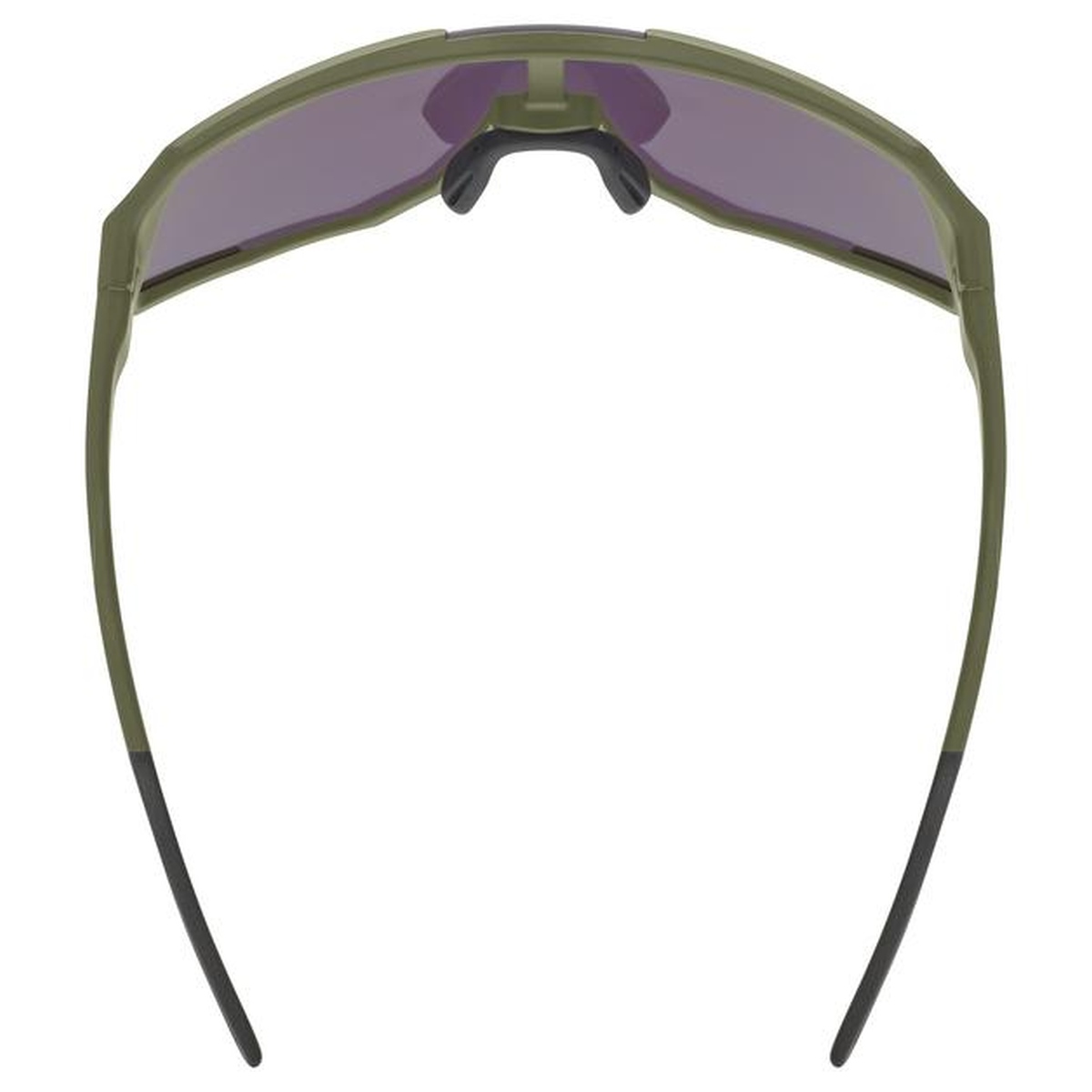 uvex Sequenze CV Fahrrad / Sport Brille matt olive grün/mirror gelb 2027