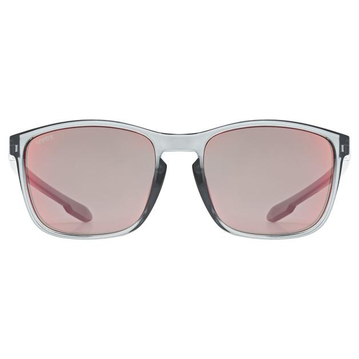 uvex Lgl 52 Freizeit Brille matt smoke grau/mirror rot 2027