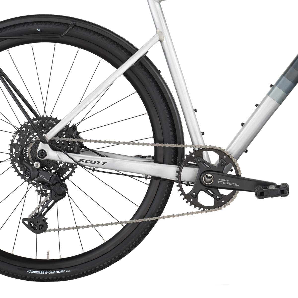 Scott Metrix 20 EQ Fitnessbike silberfarben/chwarz 2026