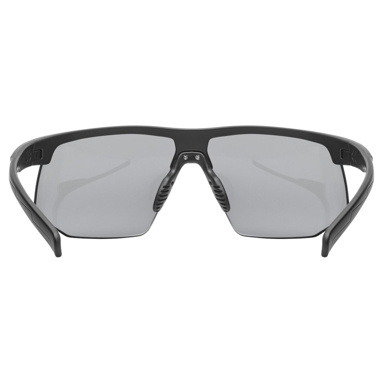 uvex Aerios Laufbrille matt schwarz / grau getönt