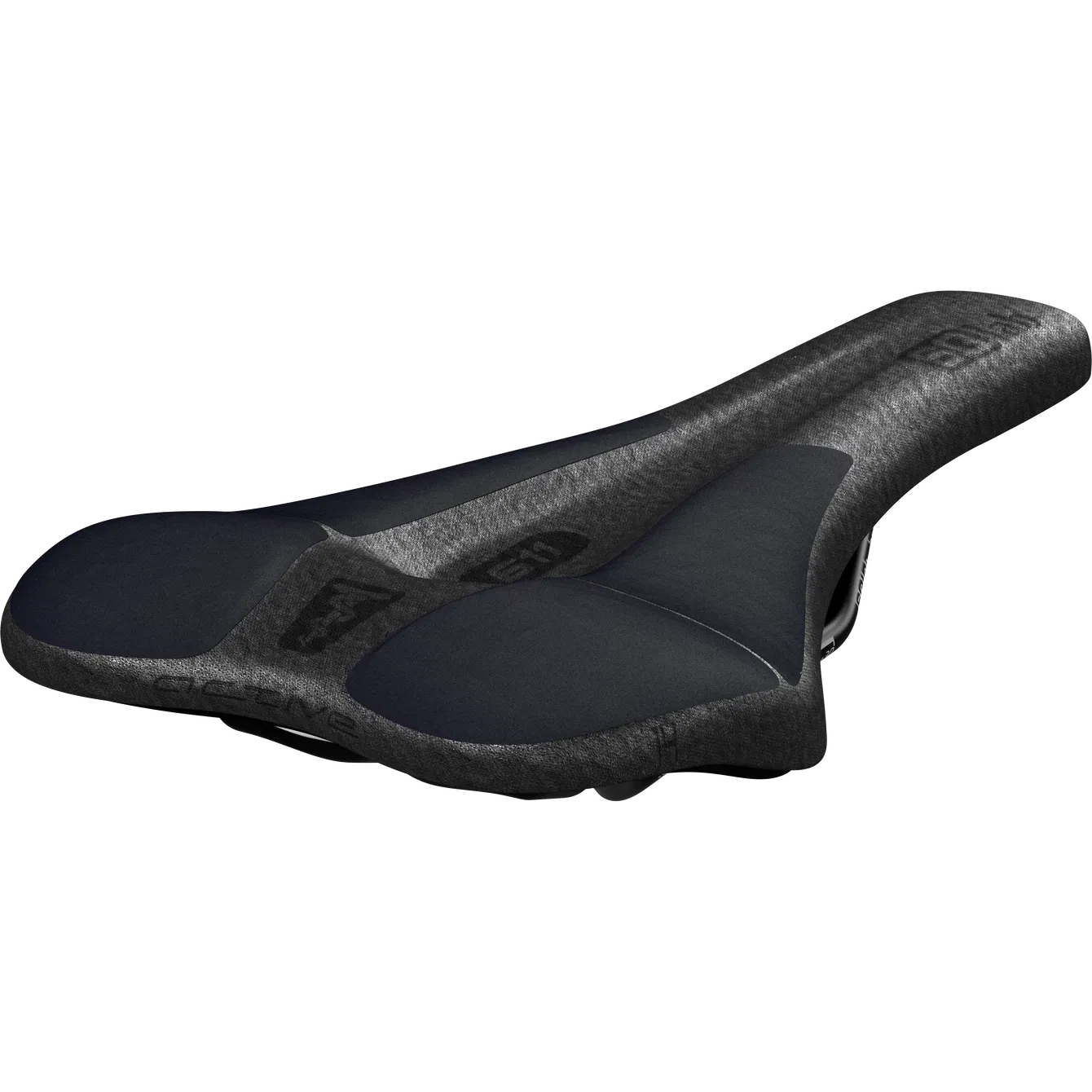 SQlab 611 ClipOn Infinergy Ergowave Unisex MTB Tour / Travel E-Bike Fahrrad Sattel schwarz