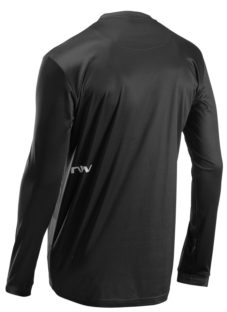 Northwave Sharp Fahrrad Trikot lang schwarz 2023