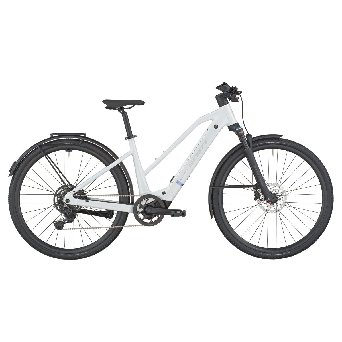 Scott Passage 20 Slope E-Bike Trekking Pedelec bianco weiß 2026