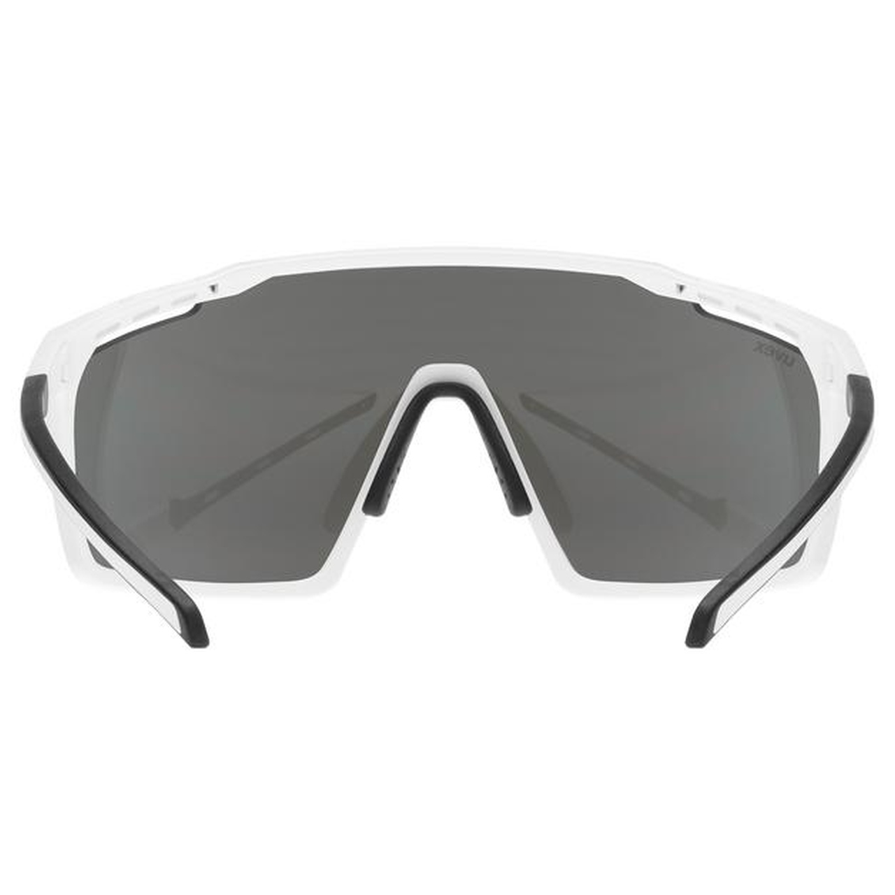 Uvex Mtn Perform Outdoor / Sport Brille matt weiß/mirror silberfarben
