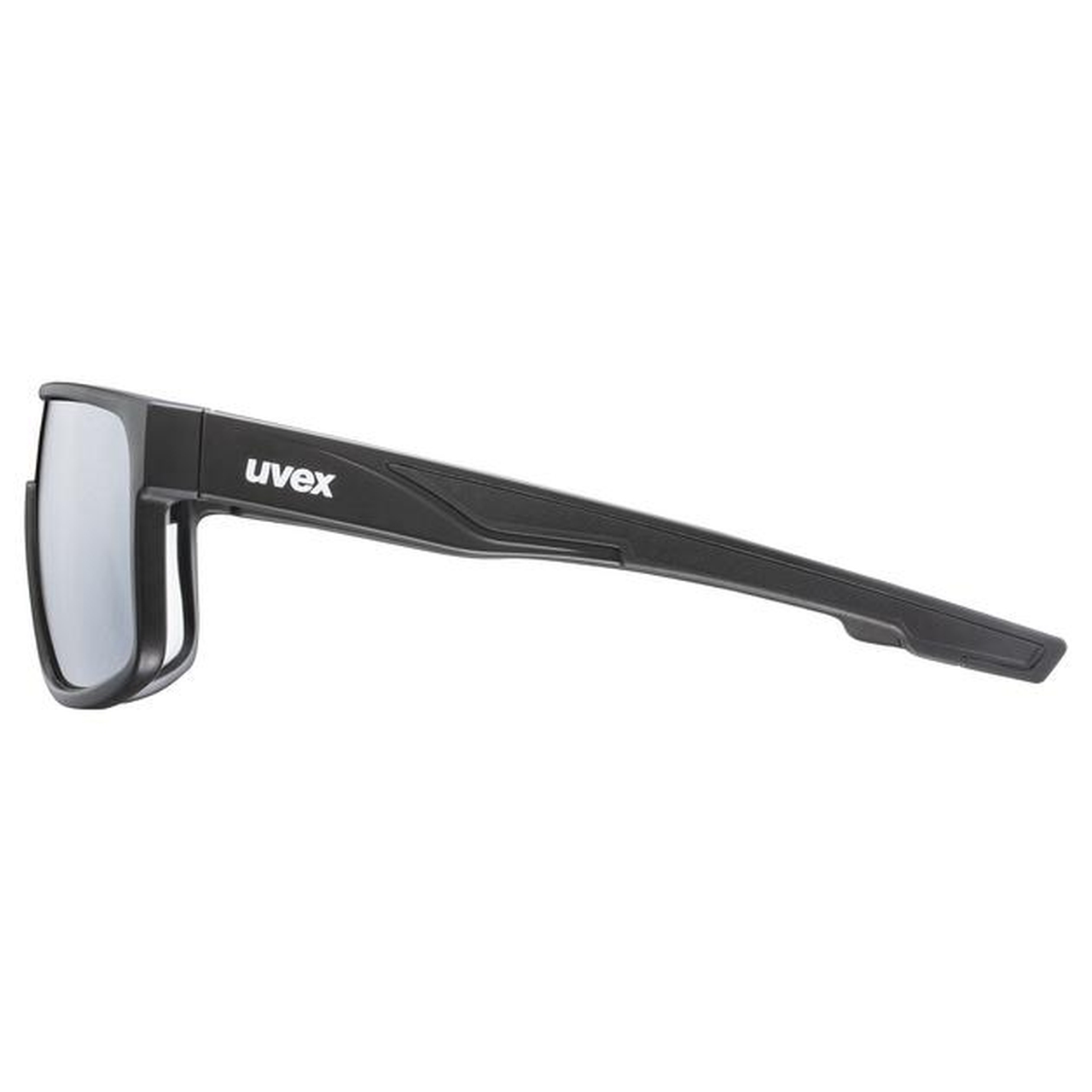 Uvex LGL 51 Sport / Freizeit Brille matt schwarz/mirror silberfarben