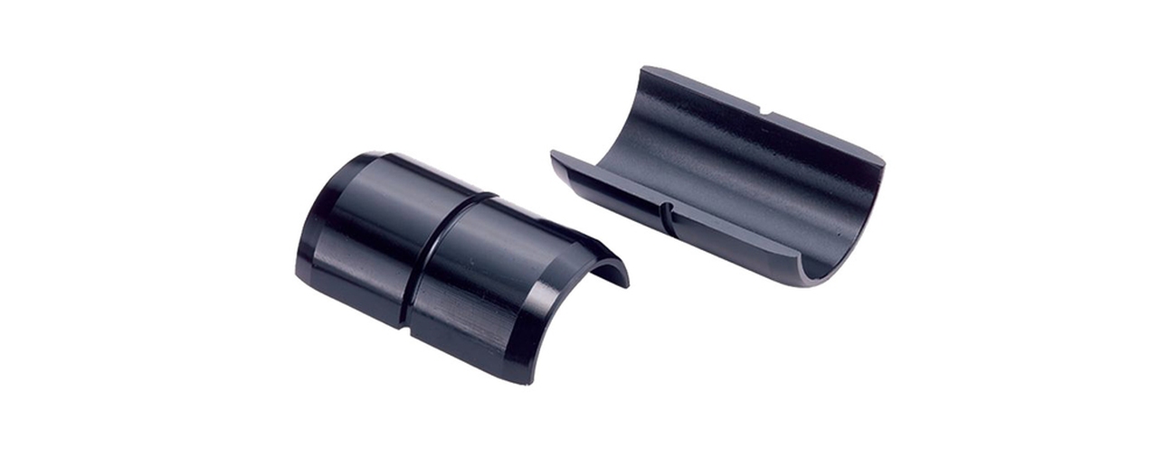 Reverse Vorbau Reduzier Hülsen von 31.8mm auf 25.4mm schwarz