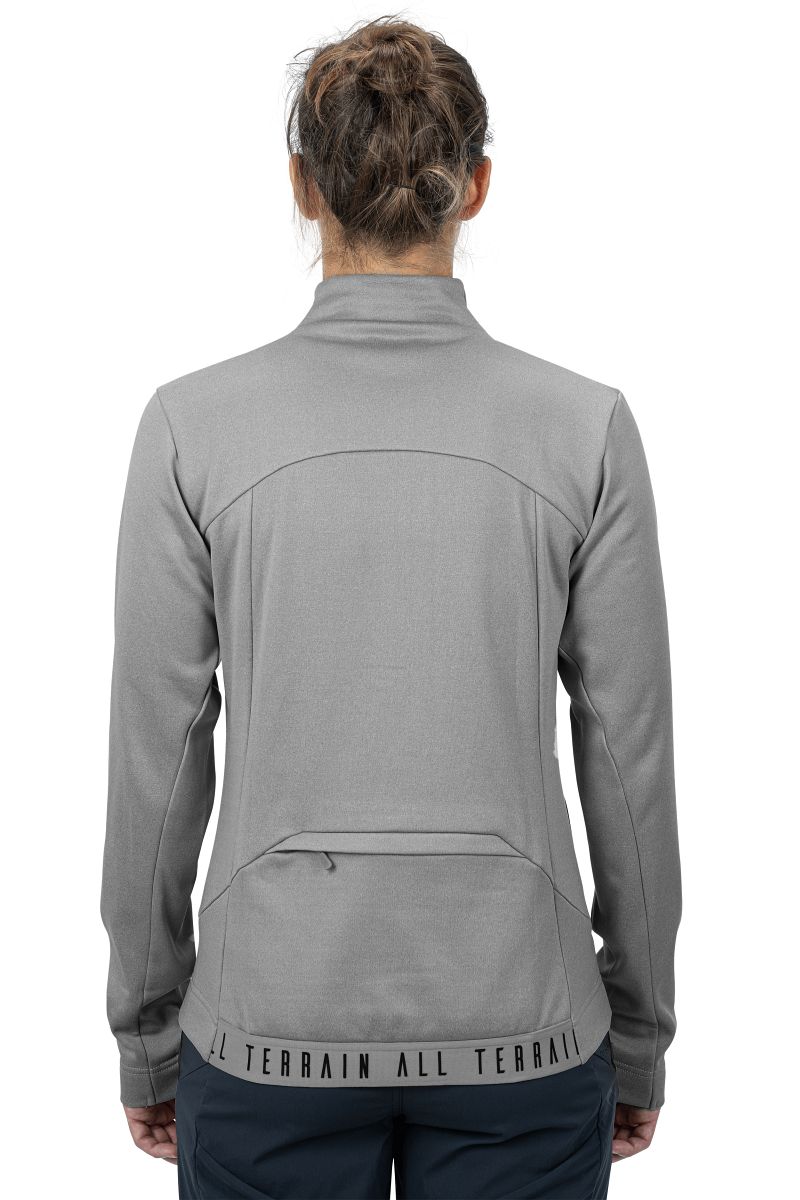 Cube ATX Midlayer Damen Fahrrad Jacke melange grau 2026