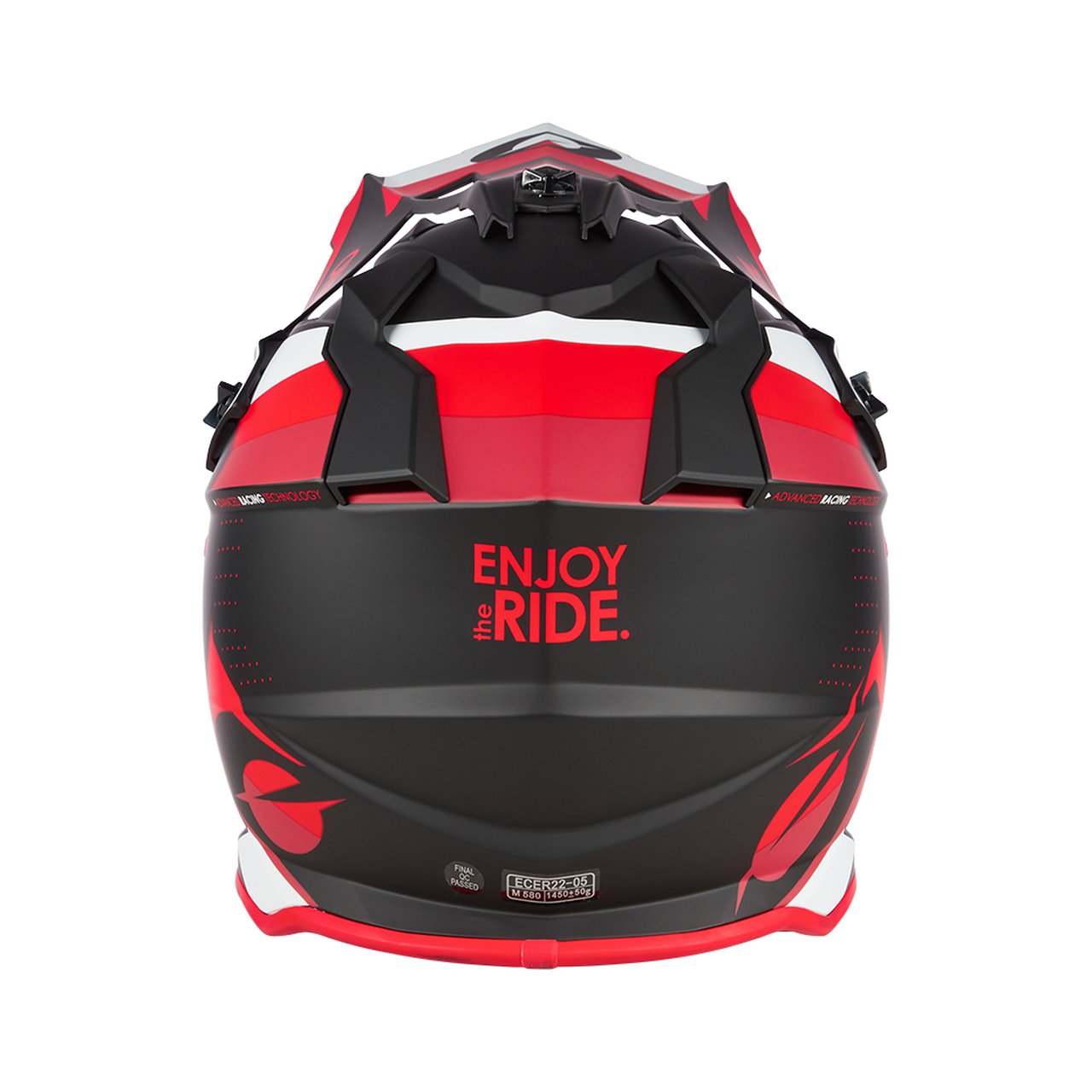 O'Neal 2 Series Spyde Motocross Enduro MTB Helm schwarz/rot/weiß 2027 Oneal