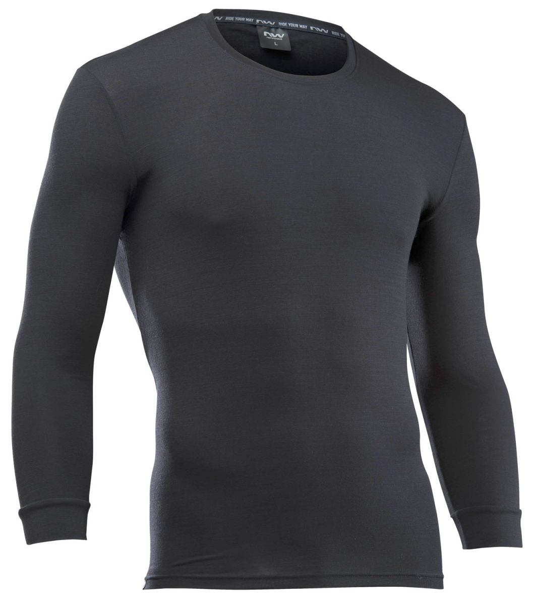 Northwave Surface Merino Baselayer Winter Fahrradunterhemd lang schwarz 2027