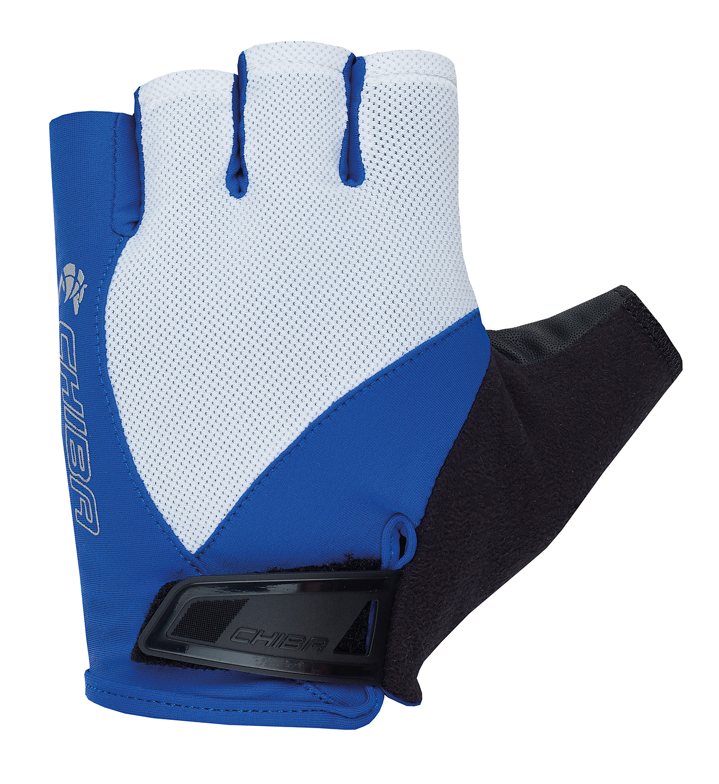 Chiba Sport Pro Fahrrad Handschuhe kurz weiß/blau 2027