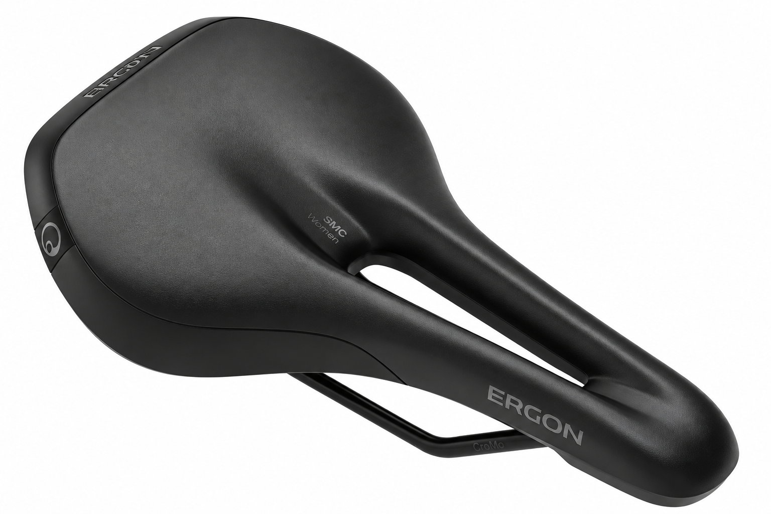 Ergon SMC ergonomischer Damen MTB Fahrrad Sattel schwarz
