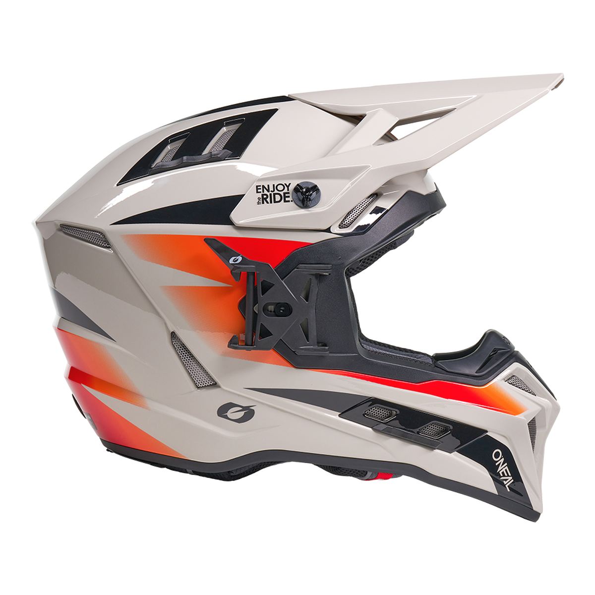 O'Neal EX SRS Magma Motocross Enduro MTB Helm grau/orange 2027