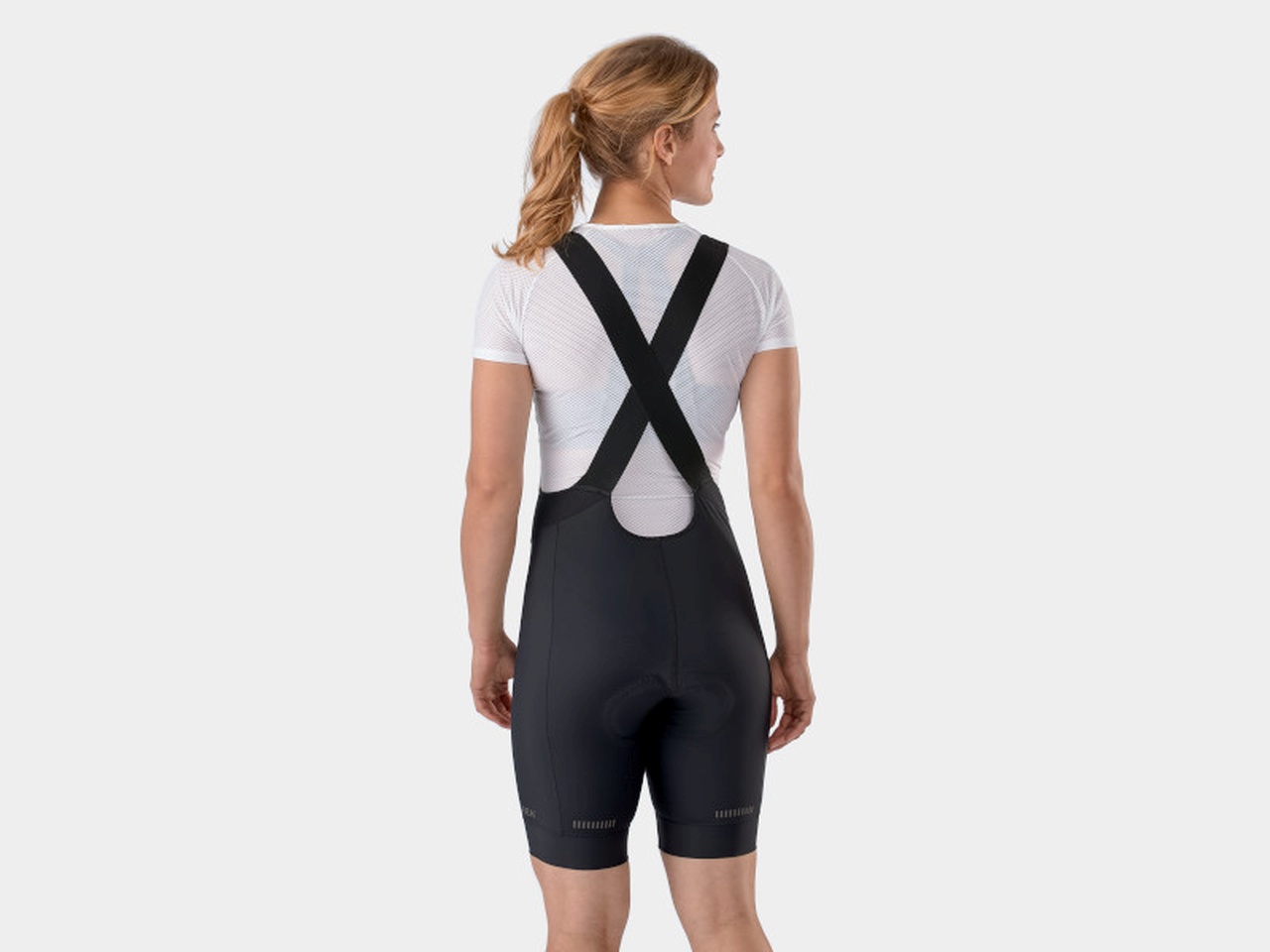 Trek Solstice Damen Fahrrad Trägerhose kurz schwarz 2026