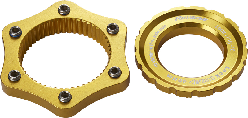 Reverse Center Lock Adapter Center Lock gold