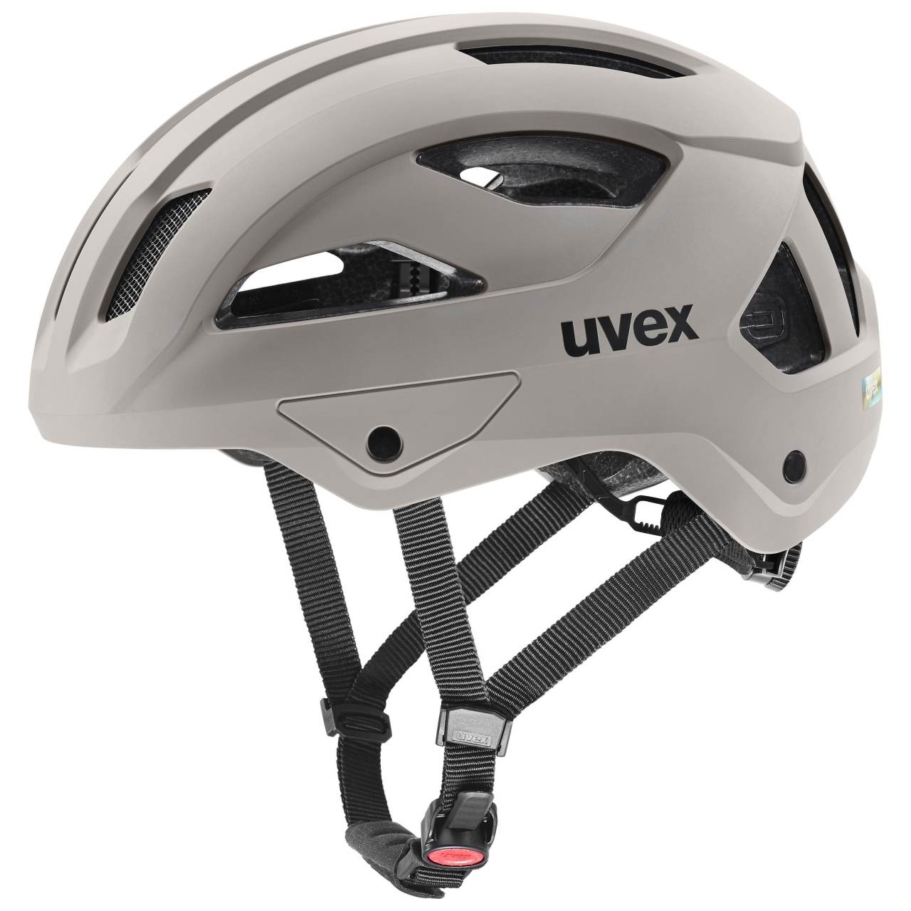 uvex stride Fahrradhelm matt warm grau 2027