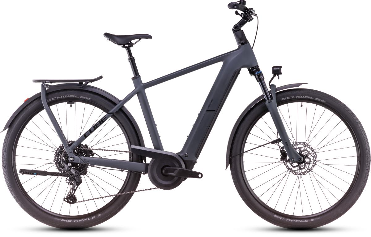Cube Kathmandu Hybrid One 800 E-Bike Trekking Pedelec grau 2025