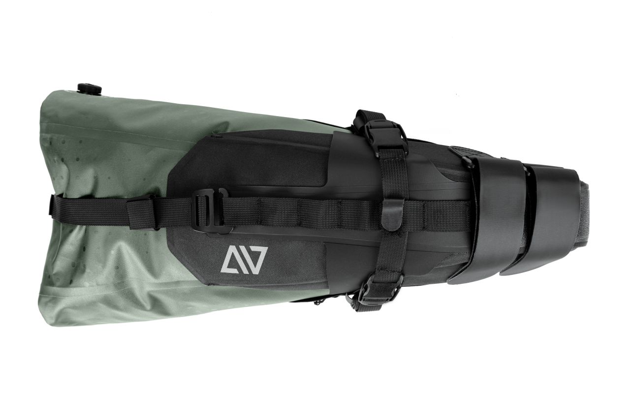 Acid Pack Pro 15 Bikepacker Fahrrad Satteltasche grün