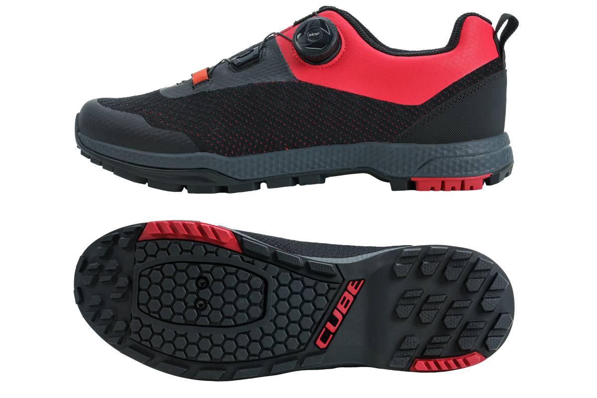 Cube ATX OX Pro MTB Trekking Fahrrad Schuhe schwarz/rot 2027