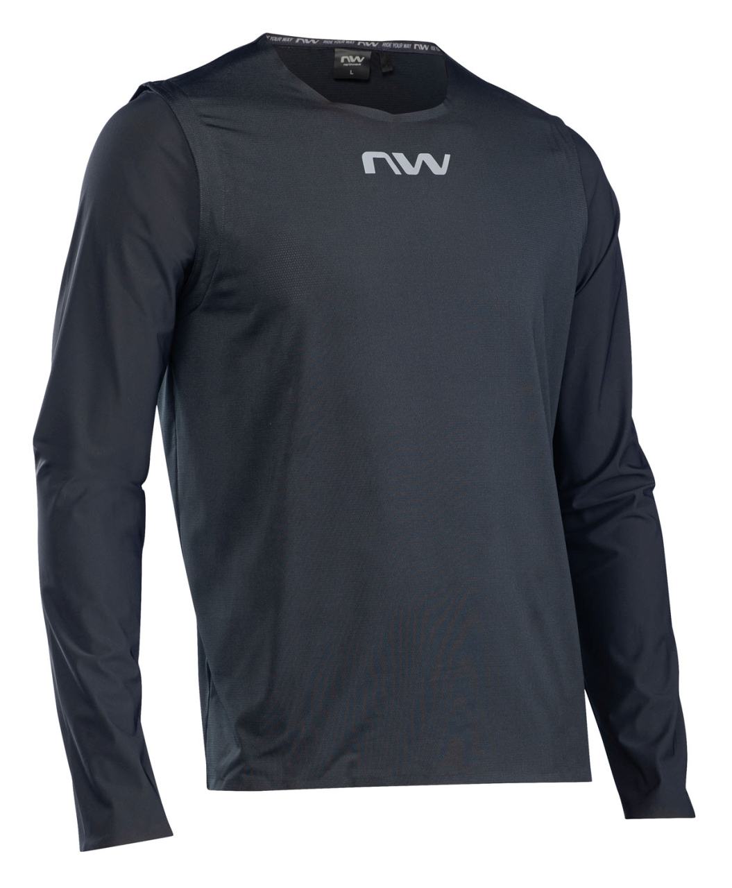 Northwave Crew Pro Fahrrad Trikot lang schwarz 2024