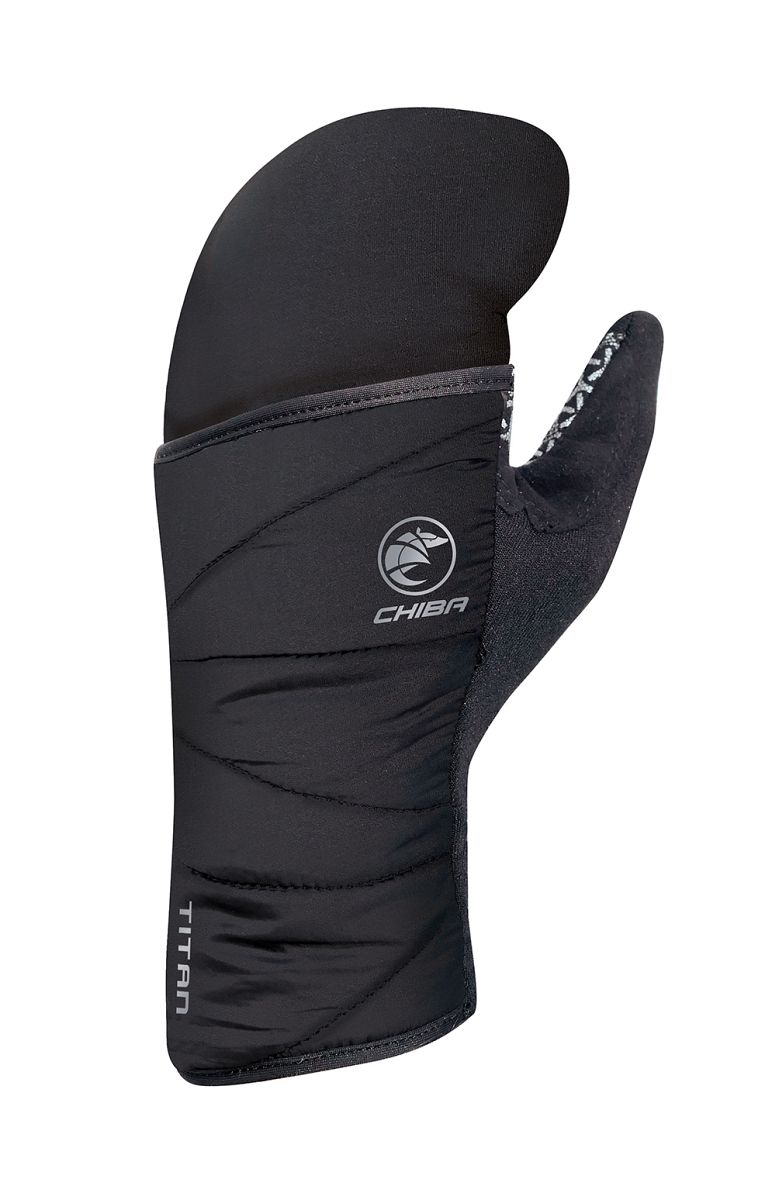Chiba Polarfleece Titan Winter Fahrrad Handschuhe schwarz 2027