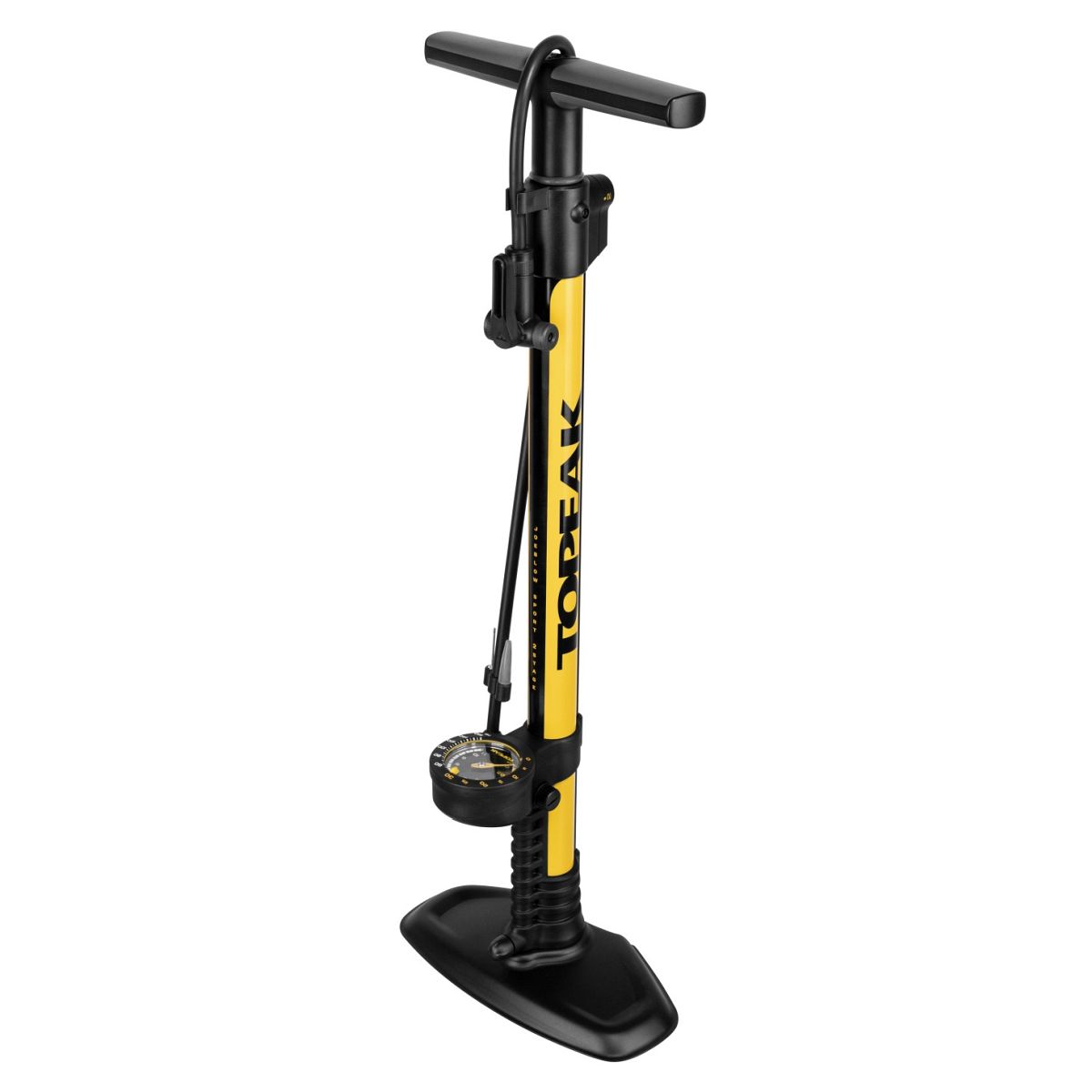Topeak JoeBlow Sport 2 Stage Fahrrad Standpumpe gelb/schwarz