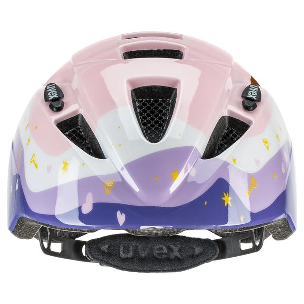 Uvex Kid 2 Princess Kinder Fahrrad Helm Gr. 46-52cm lila/rosa 2027