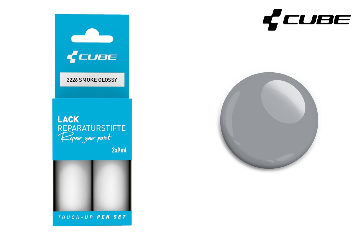 Cube Touch-Up Pen Lackreparaturstift Set 30ml / 49.83 / Liter smoke glossy 2226