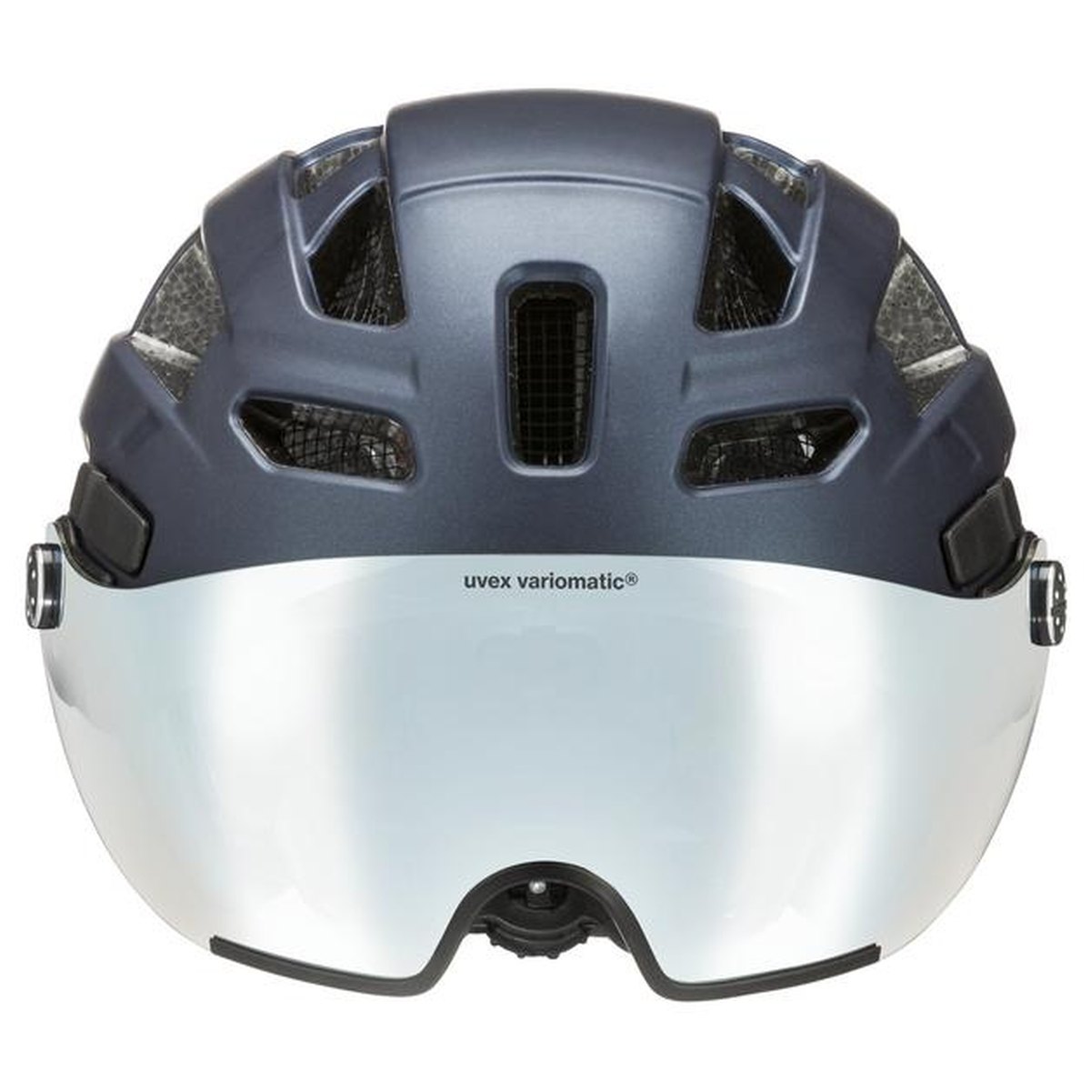 Uvex Finale Visor V City Trekking Fahrrad Helm matt blau 2026