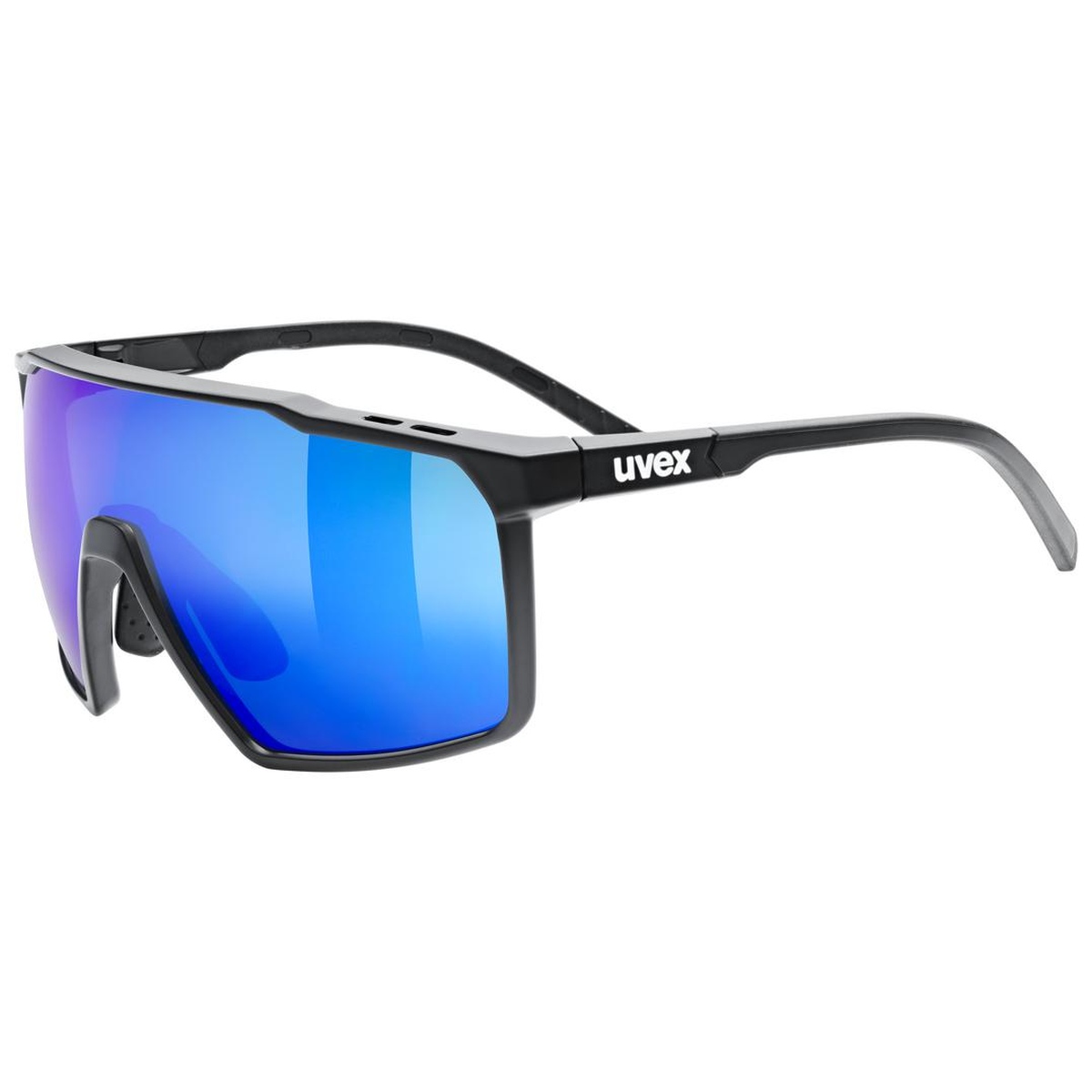 Uvex Mtn Perform Small Outdoor / Sport Brille matt schwarz/mirror blau
