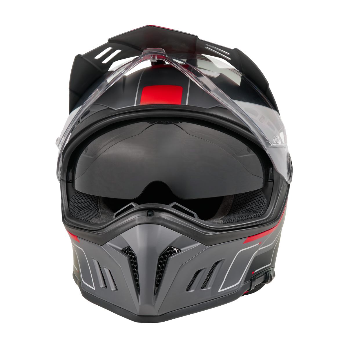 ONeal Sierra RS Echo Motorradhelm schwarz/rot 2027