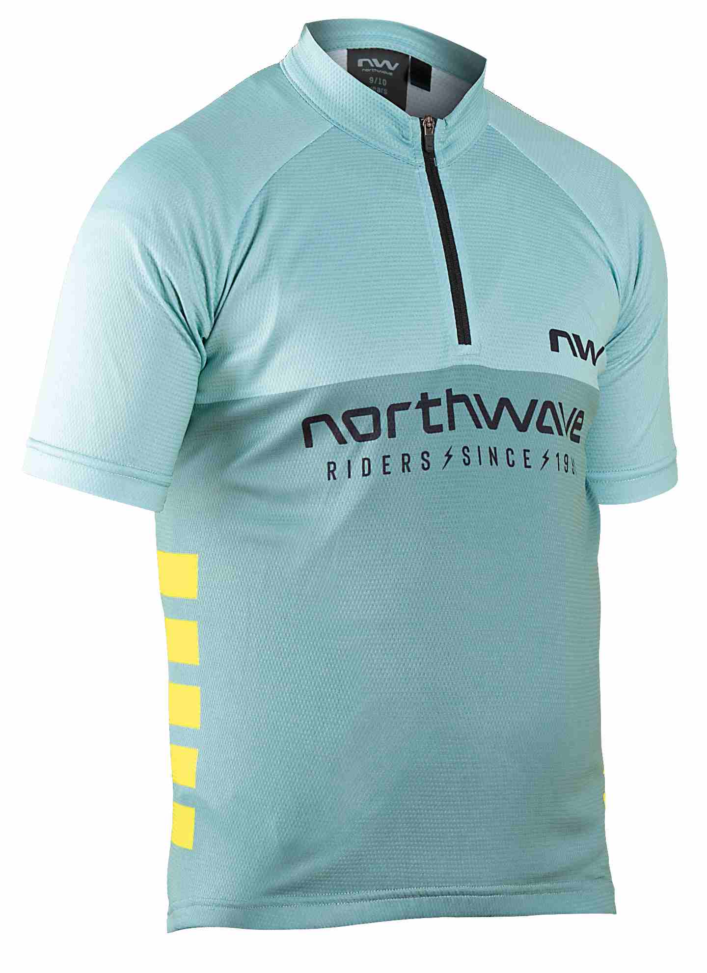 Northwave Force Evo Kinder Fahrrad Trikot kurz surf blau 2024