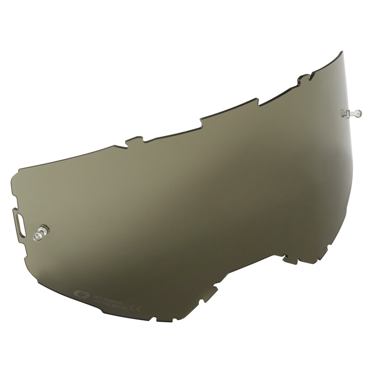 O'Neal Spare Lens Ersatzscheibe mit Pins für B22 / B33 Goggle grau Oneal