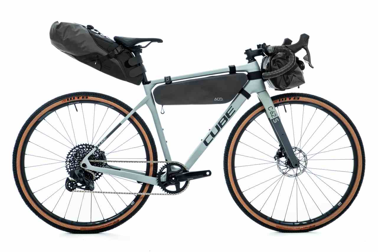Acid Pack Pro 15 Bikepacker Fahrrad Satteltasche schwarz