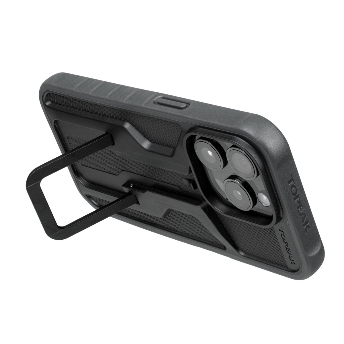 Topeak RideCase Handyhülle für iPhone 15 Pro ohne Halter schwarz