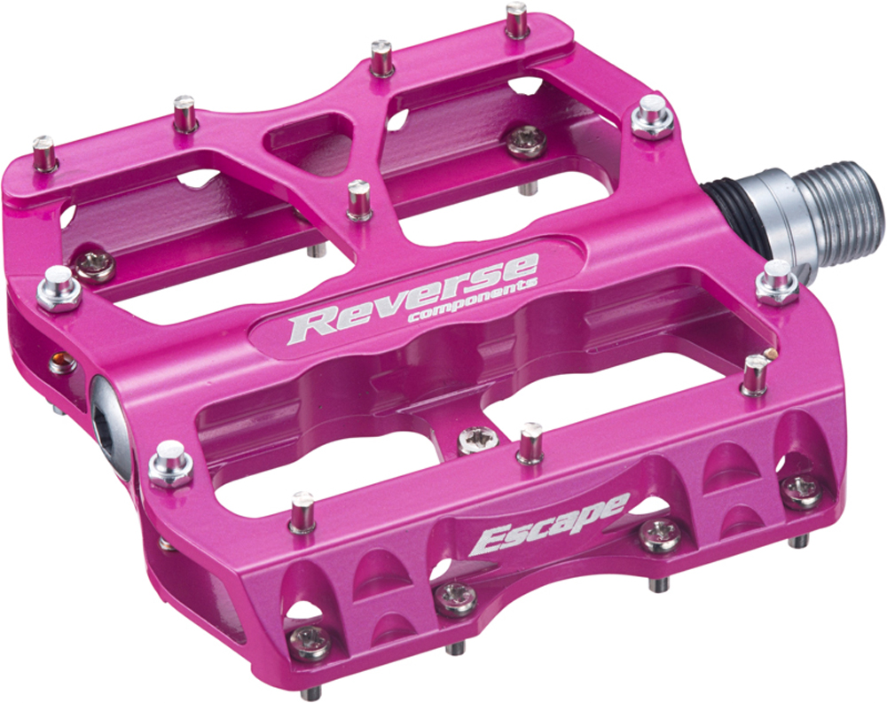 Reverse Escape Flat Fahrrad Pedal pink