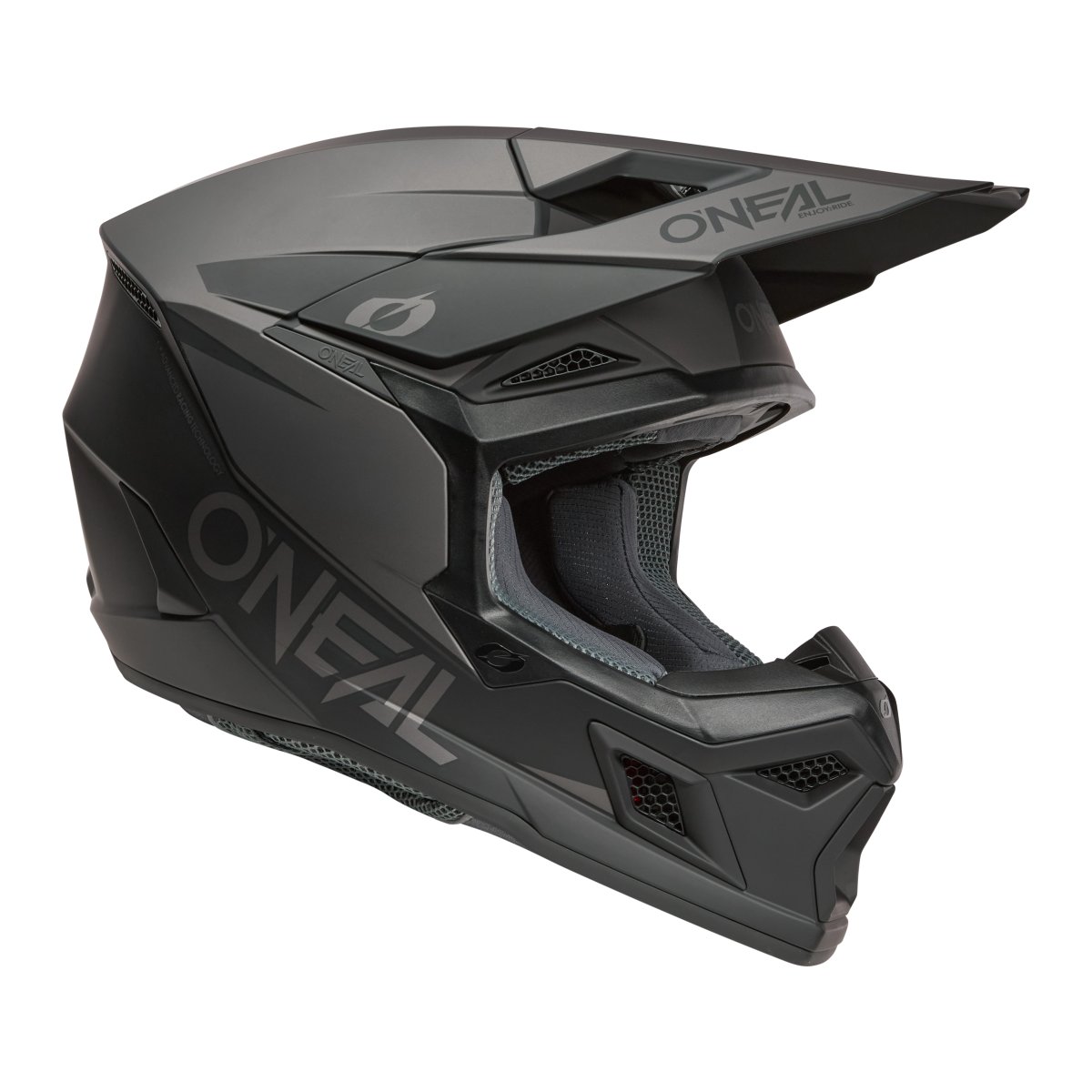 ONeal D-SRS Solid Motorradhelm schwarz 2026
