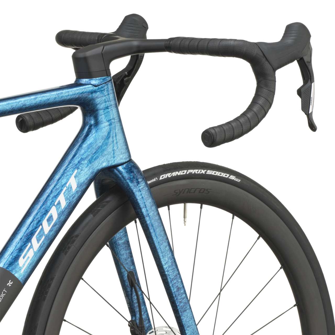 Scott Addict RC Team Carbon Rennrad watery blau/carbon schwarz 2027