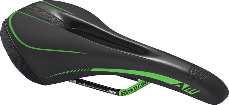 Reverse AM CrMo MTB Fahrrad Sattel schwarz/grün