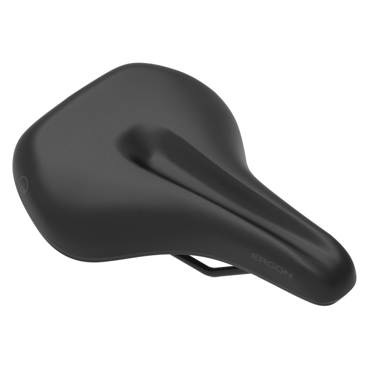 Ergon SC Core Prime ergonomischer Damen City Fahrrad Sattel schwarz/grau