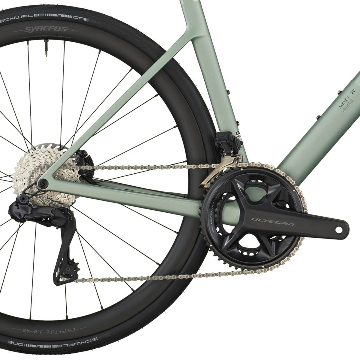 Scott Addict RC 20 Carbon Rennrad reseda grün 2026